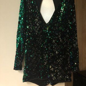 Brand: Lac Bleu , Size: L, Color: Blue and Green